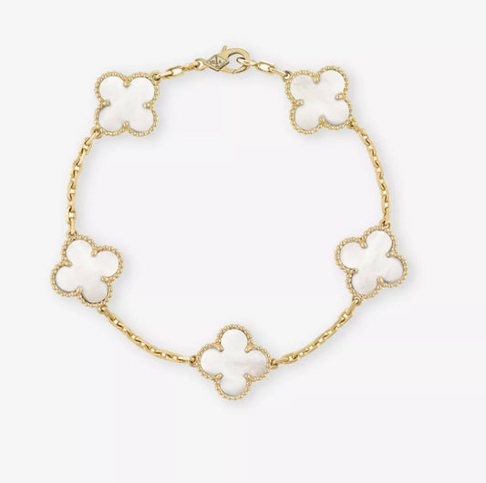 White Clover Bracelet